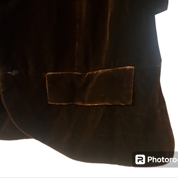 Twelve Street Puff Sleeve Velour Blazer - Picture 5 of 10